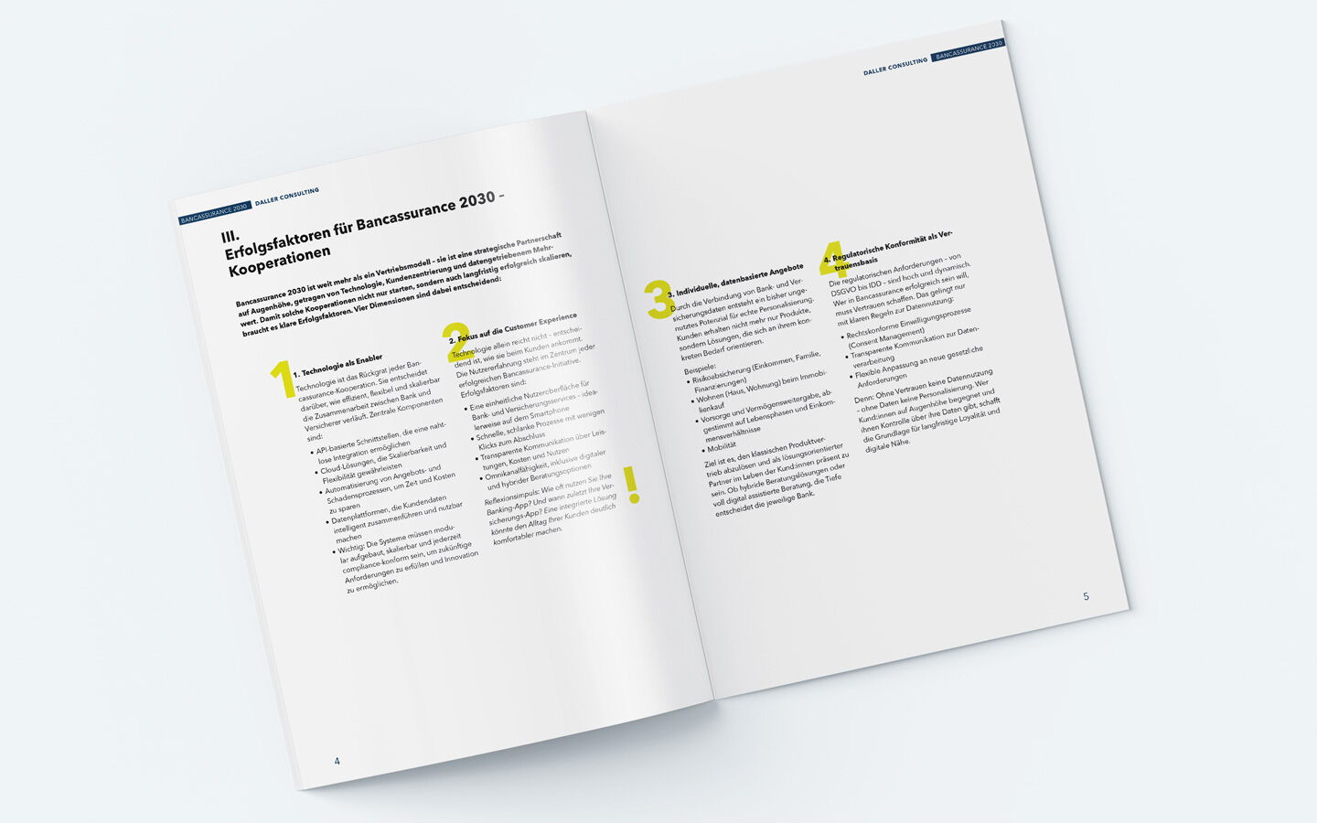 Das White Paper "Bancassurance 2030" von Daller Consulting